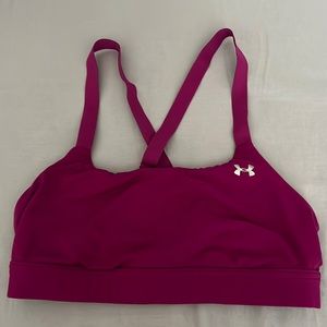 Under Armor Purple/Magenta Sports Bra